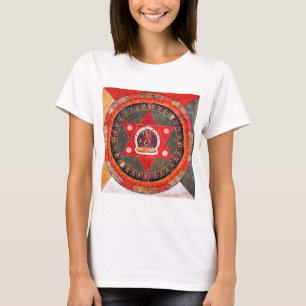 Mandala Cosmic Diagram for Meditation T Shirt