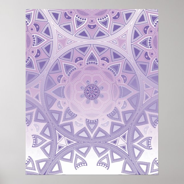 Mandala Creation, alla punkter för en 10 Poster (Framsidan)