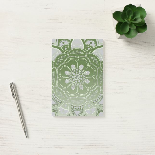 Mandala Creation, alla punkter för en 5 Post-it Block (Kontor)