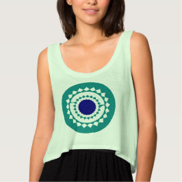 Mandala Crop Top Tröja