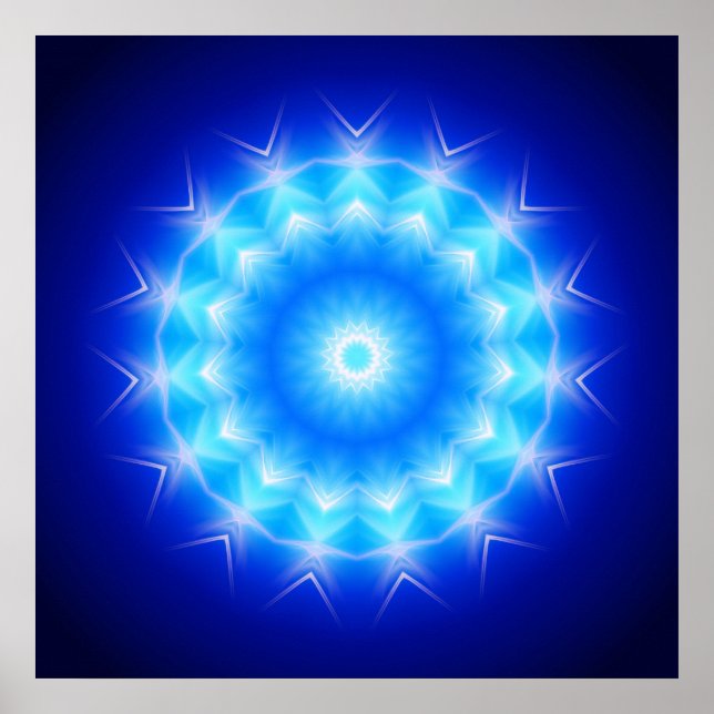Mandala Crystalline Light 1 Poster (Framsidan)