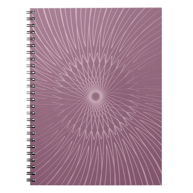 Mandala, cykeltrådar 10 anteckningsbok (Framsidan)