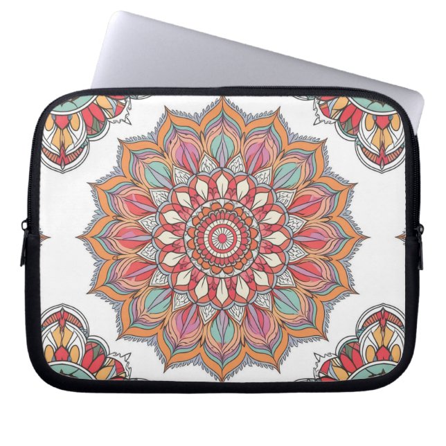 Mandala da Harmonia (Calmante e Tranquilizante) Laptop Fodral (Framsidan)