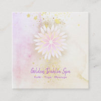 *~* Mandala Dahlia Pastel Lavender Peach AP2