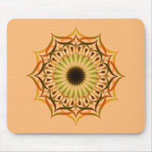 Mandala Damask Lotus Flower Yoga Art Elegant Musmatta