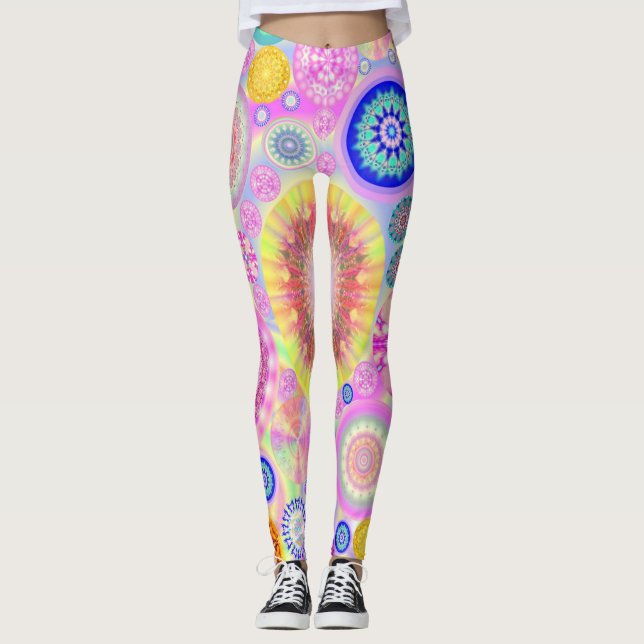 Mandala Dance Leggings (Framsida)