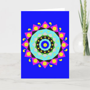 Mandala:Dekorativ Kort