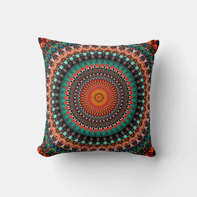Mandala Dekorativ kudde (Framsida)