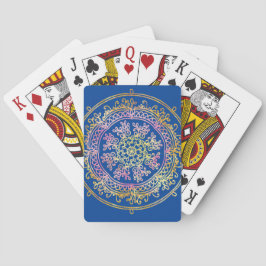 Mandala Dekorativ kudde Casinokort