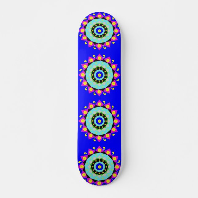 Mandala:dekorativ skateboard (Framsida)
