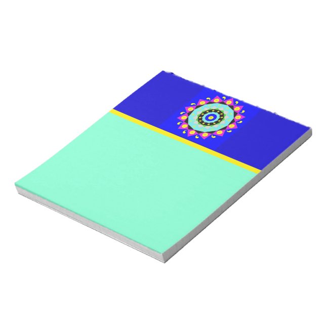 Mandala:dekorativt Anteckningsblock (Roterad)