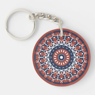 Mandala Design-akrylkedja