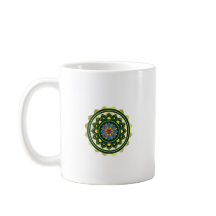 Mandala design Classic-mugg, 3,3 dl