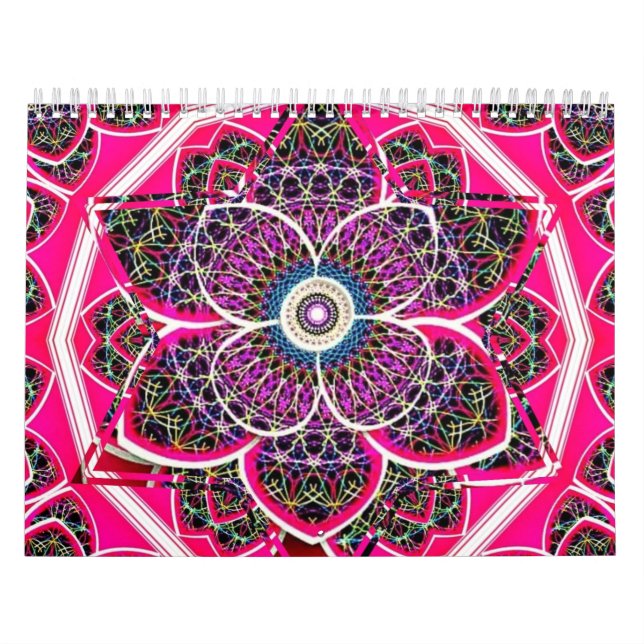 Mandala-design Kalender (Omslag)