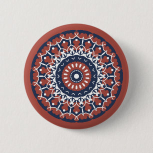 Mandala Design-knapp Knapp