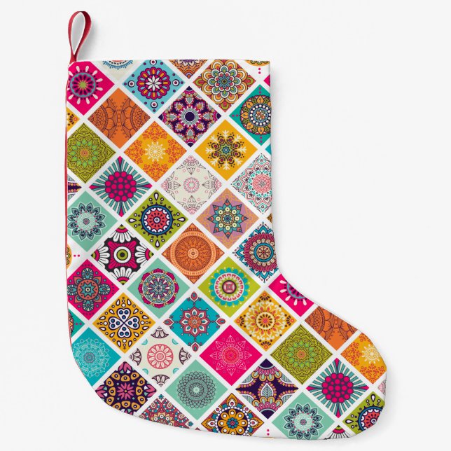 MANDALA DESIGN LITEN JULSTRUMPA (Framsidan)