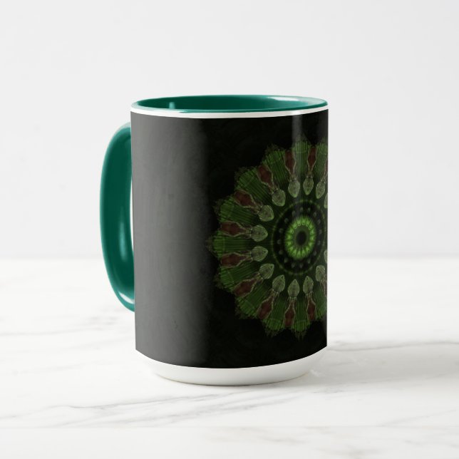 Mandala Design Mugg (Framsida vänster)