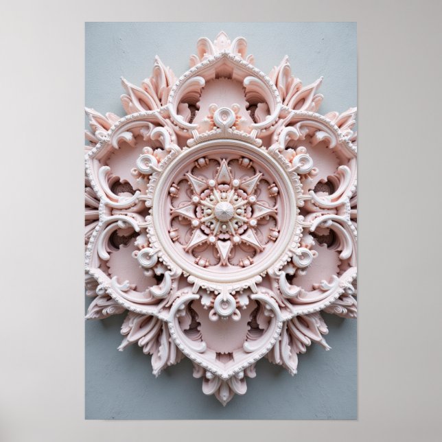 Mandala-design Poster (Framsidan)