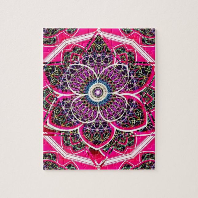Mandala-design Pussel (Vertikal)