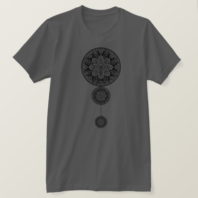 Mandala Design T-Shirt (Design framsida)