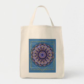 Mandala Design Tote Bag Tygkasse