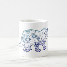 Mandala Dinosaur Art Mugg