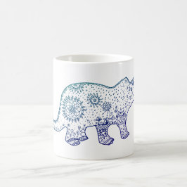 Mandala Dinosaur Art Mugg