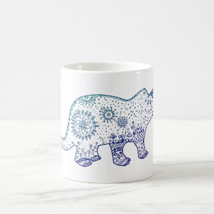 Mandala Dinosaur Art Mugg