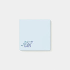Mandala Dinosaur Konst  Post-it® Notes Post-it Block