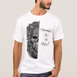Mandala Dödskalle T Shirt