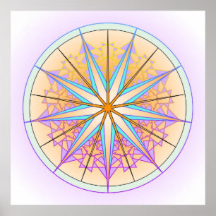 Mandala dröm- #2 poster