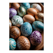 Mandala Egg - Intricate Boho Blommigt Design