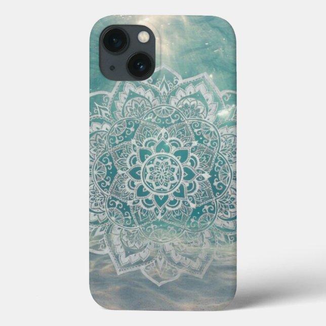 Mandala en el cielo iphone case (Baksida)