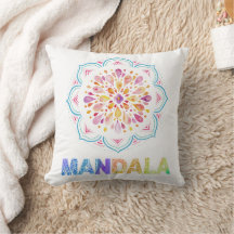 MANDALA FÄRGAD LOTUS FLOWER
