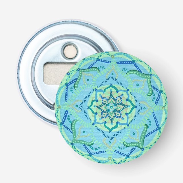 Mandala Flaska Öppna Flasköppnare (Framsidan)