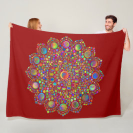 Mandala Fleecefilt