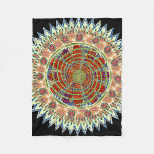 Mandala Fleecefilt