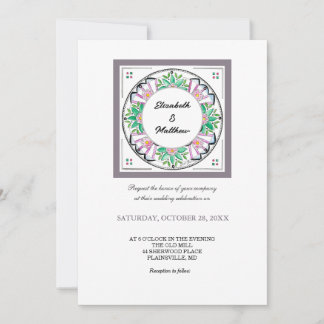 Mandala Floribunda Inbjudan