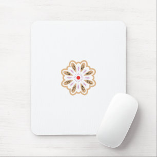 Mandala Flower Art-utskrift Boho Decor Musmatta