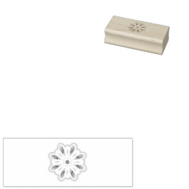 Mandala Flower Art-utskrift | Boho Decor Stämpel