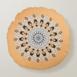 Mandala Flower Design Dekorativ kudde