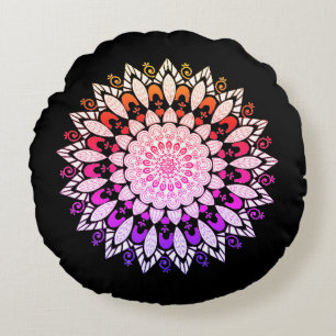 Mandala Flower Design Dekorativ kudde