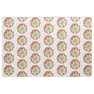 Mandala Flower Fabric Tyg