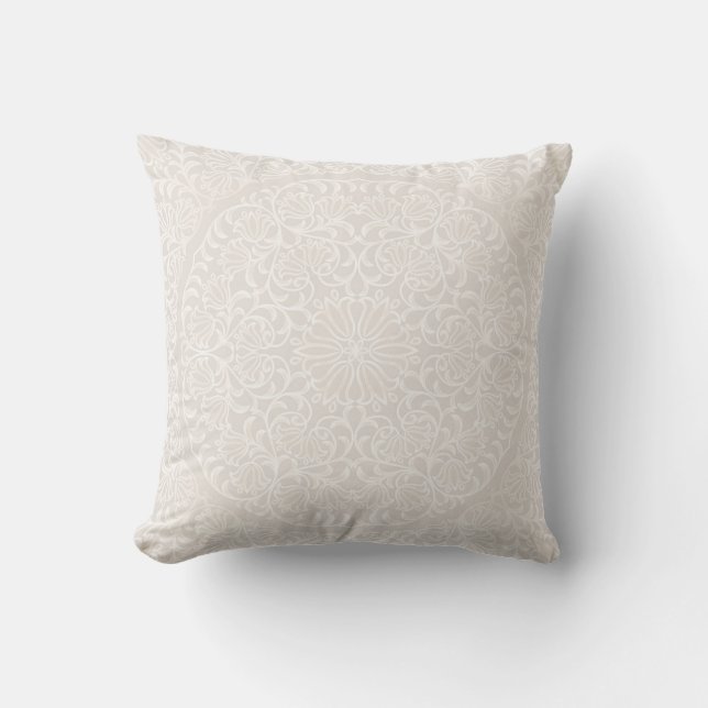 Mandala Flower Geometric Design Art Kudde (Framsida)