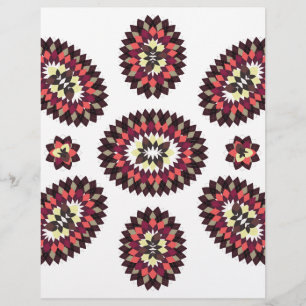 Mandala Flower Mönster