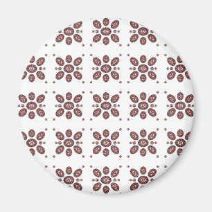 Mandala Flower Mönster Magnet