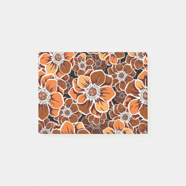 Mandala Flowers 2 Post-it Block (Framsida)