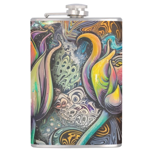 Mandala Flowers Fickplunta (Framsidan)