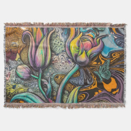 Mandala Flowers Filt