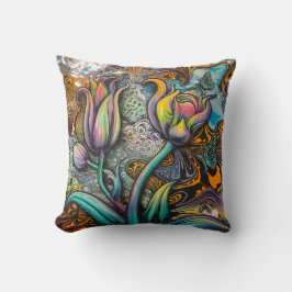 Mandala Flowers Kudde